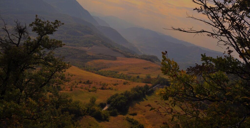 Scenic view mountains against sky sunset 1048944 27316818